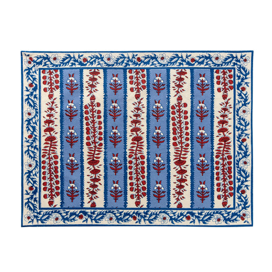 Couleur Nature Provence Placemat, Blue & Red