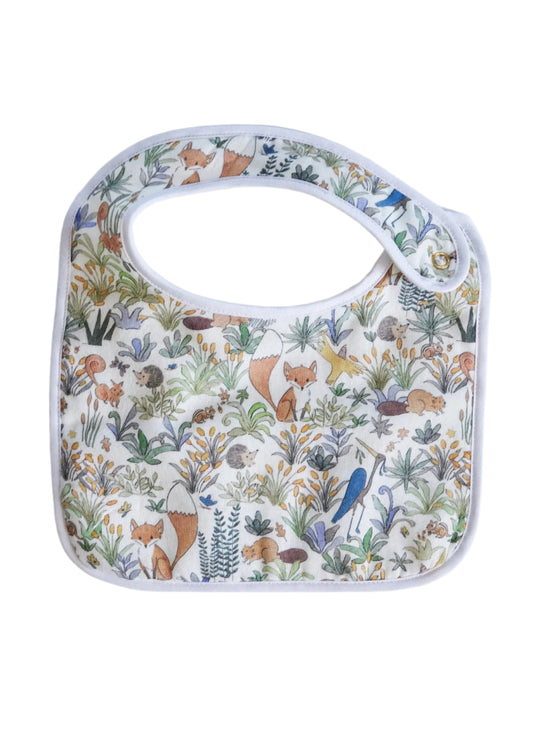 Timo & Violet Foxy Forest Bib