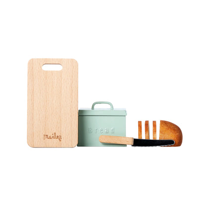 Maileg Bread Box w/ Utensils, Miniature, La Petite Maison