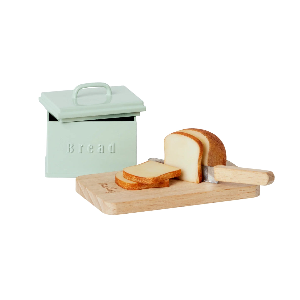 Maileg Bread Box w/ Utensils, Miniature, La Petite Maison