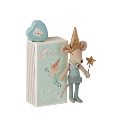 Maileg Tooth Fairy Mouse, Blue, La Petite Maison