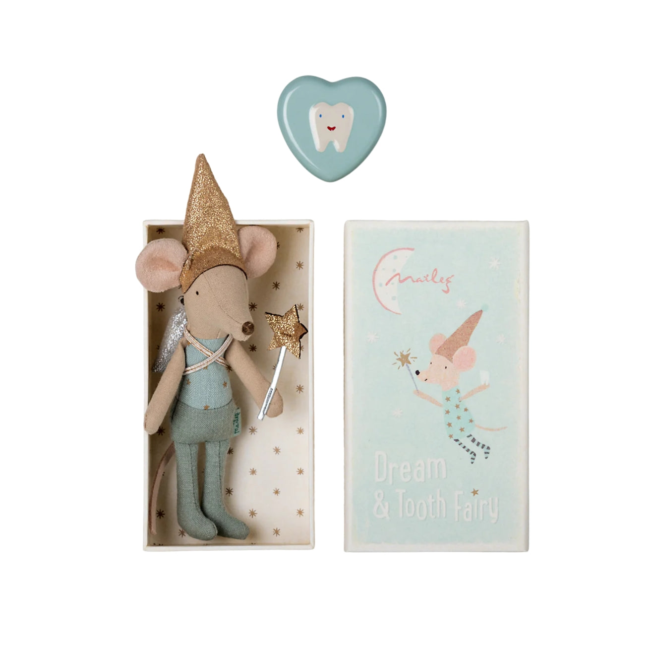 Maileg Tooth Fairy Mouse, Blue, La Petite Maison