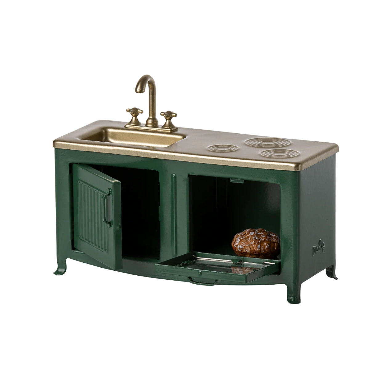 Maileg Kitchen, Mouse - Dark green, La Petite Maison