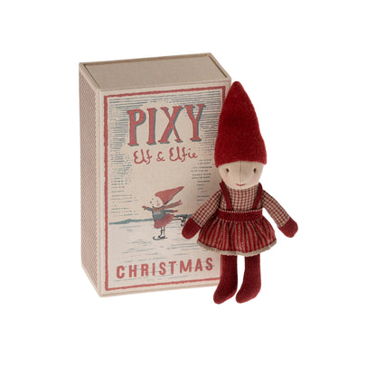 Maileg Pixy Elfie in Matchbox, La Petite Maison