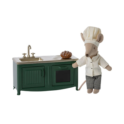 Maileg Kitchen, Mouse - Dark green, La Petite Maison