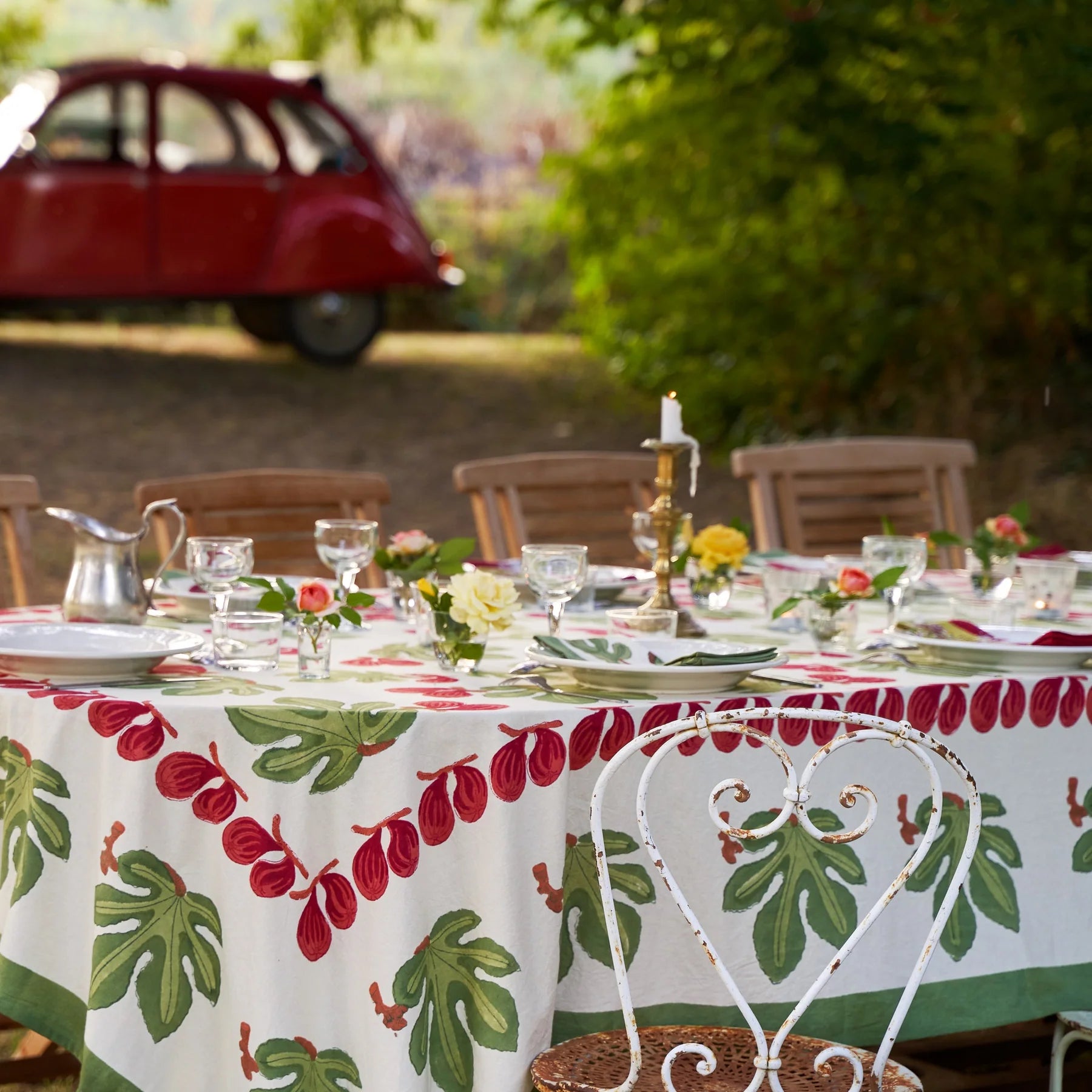 Couleur Nature Fig Tablecloth