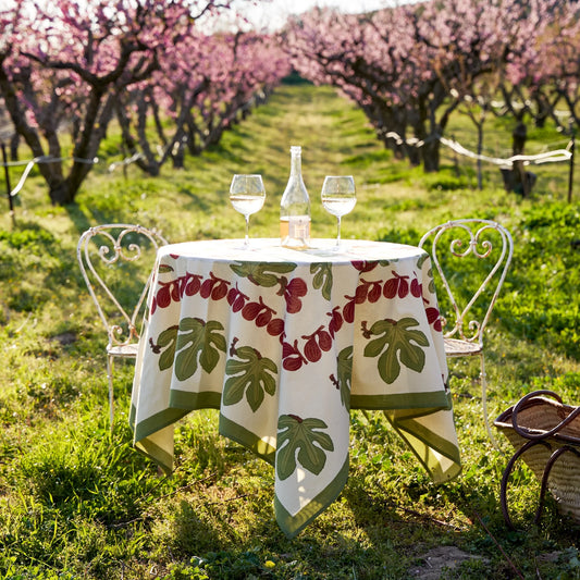 Couleur Nature Fig Tablecloth