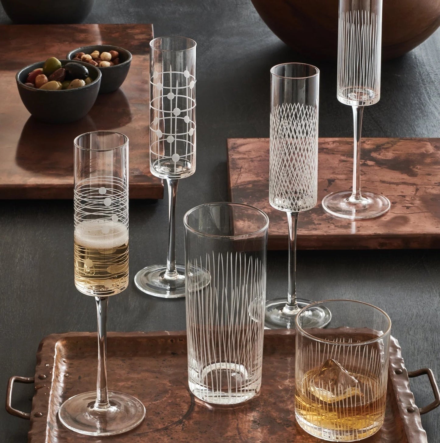 Endra Champagne Flutes