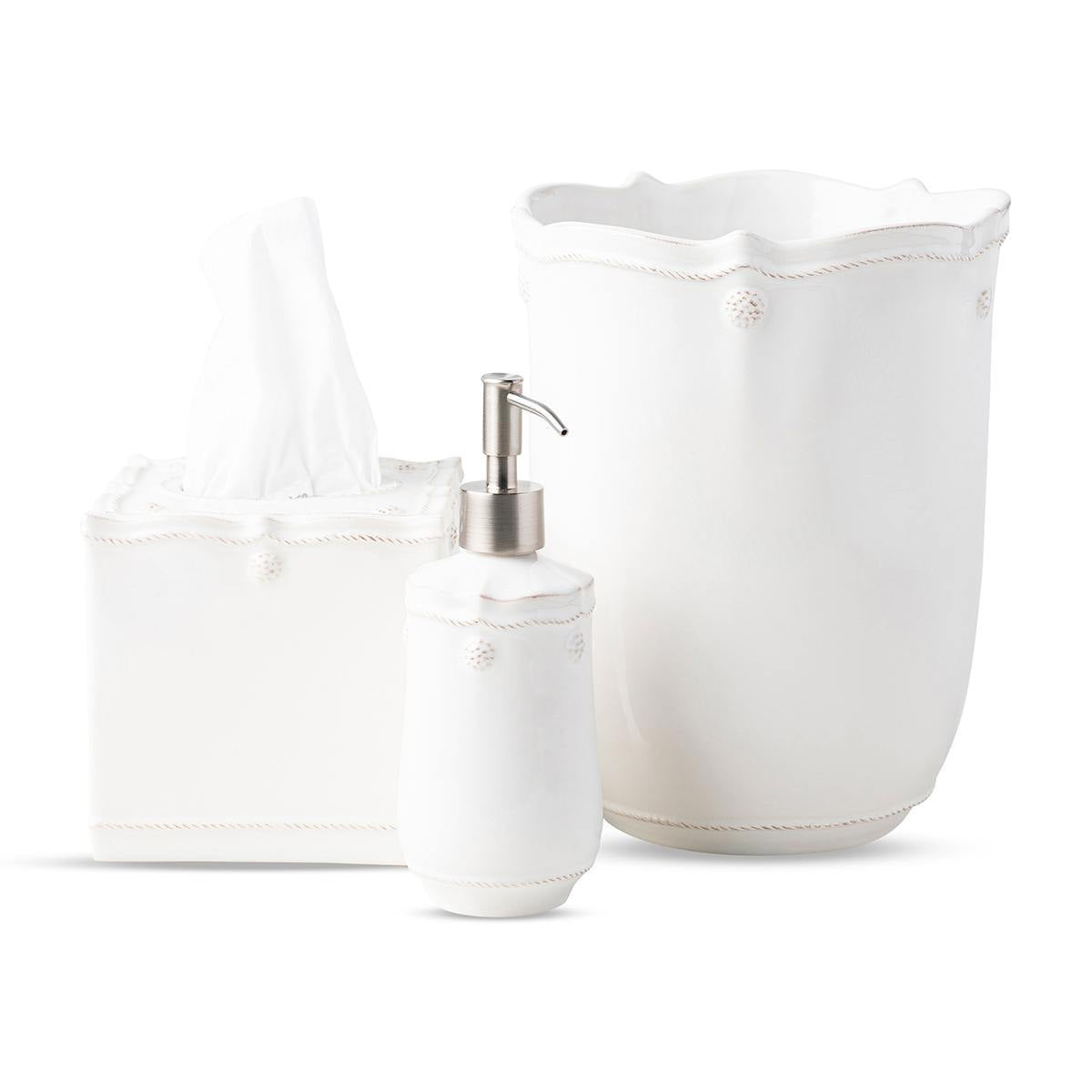 Juliska Berry & Thread Bath Essentials Set/3pc - Whitewash