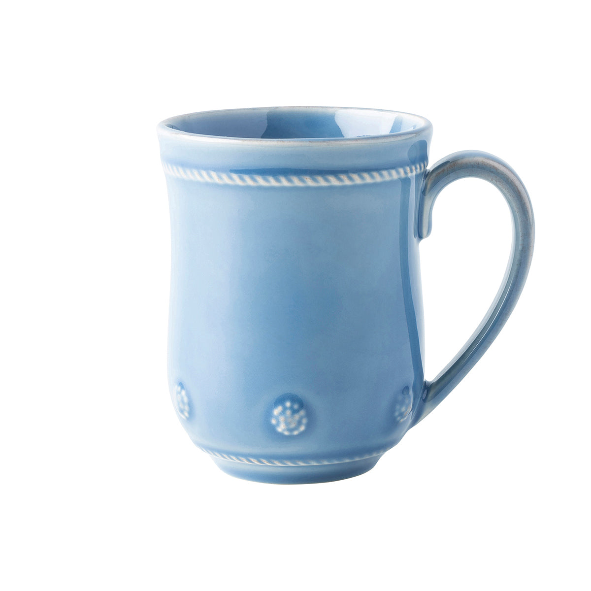 Juliska Berry thread flared mug chambray