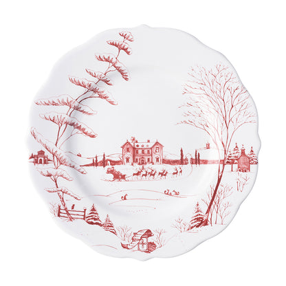 Juliska Country Estate Winter Frolic Dinner Plate