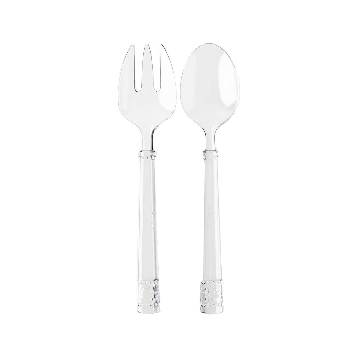 Juliska Isabella Acrylic Salad Server Set/2pc