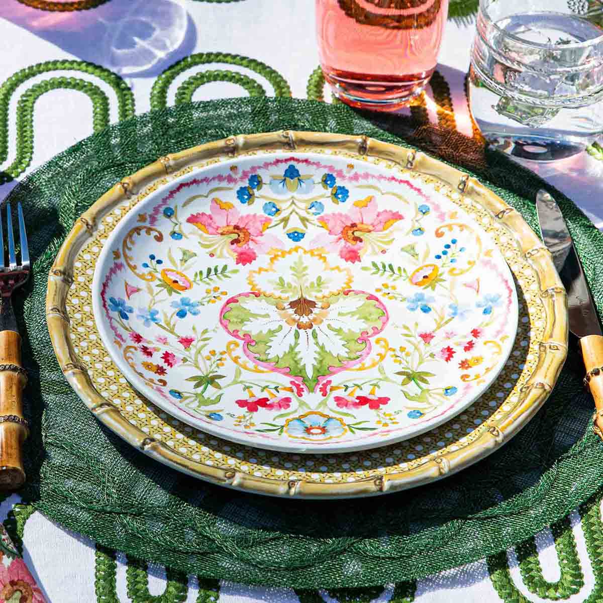 Juliska Sofia Melamine Dessert/Salad Plate - Multi