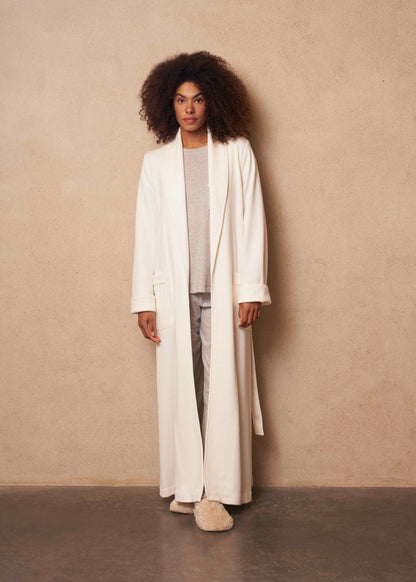 Pluto Sylvie Long Robe - Ivory