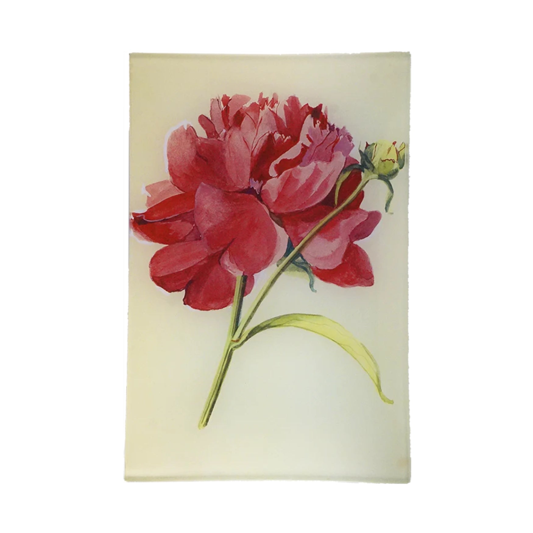 John Derian Decoupage Tray Peony 3 - La Petite Maison