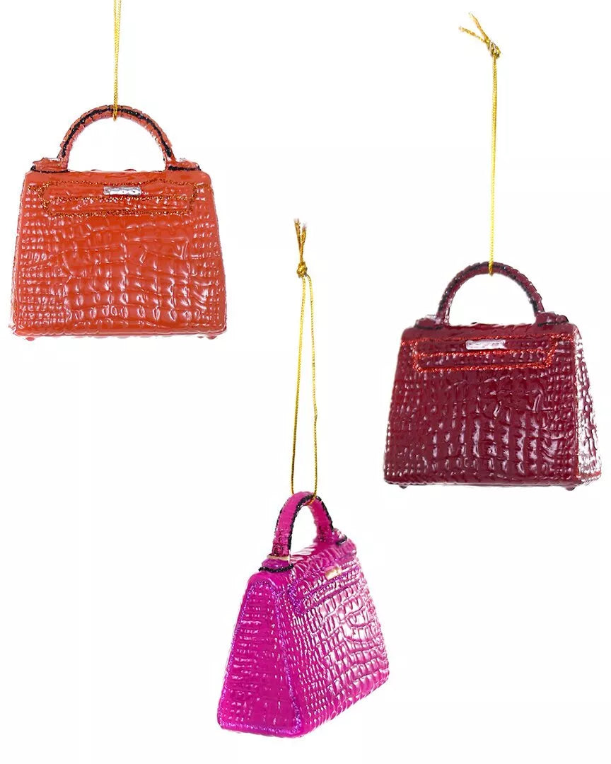 Cody Foster Birkin Bag Ornament - La Petite Maison